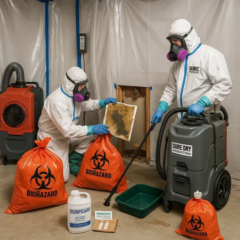 Contaminated Water Handling Protocols process in West Hammond, NM