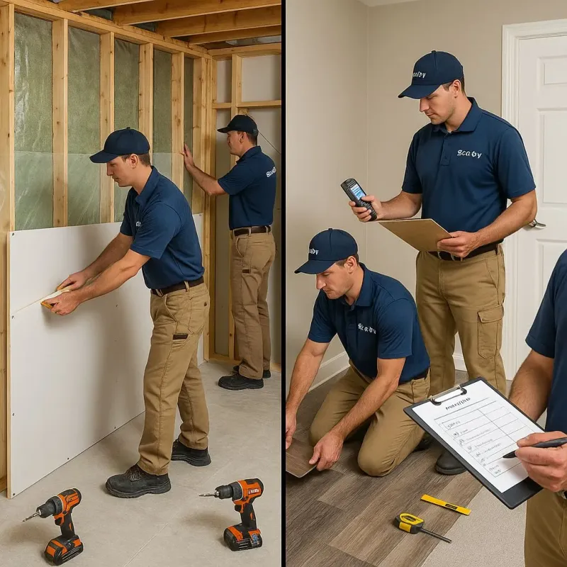 Repairs and Reconstruction process in West Hammond, NM
