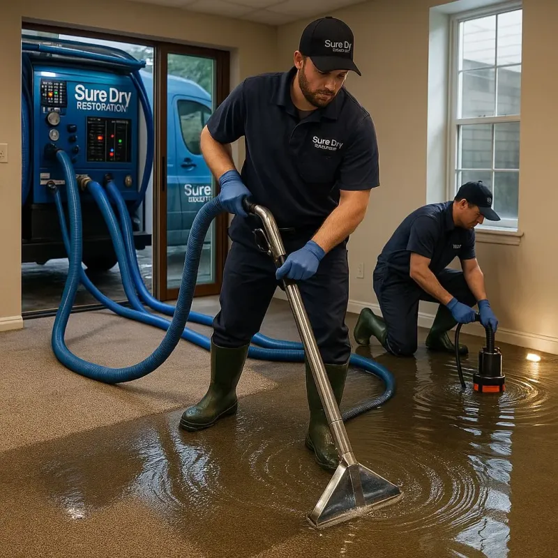 Water Extraction and Removal process in West Hammond, NM